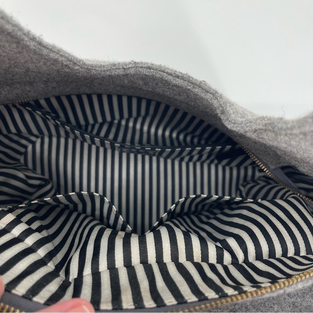 Kate Spade Lg Walker Park Tate Wool Bow Bag Romantic Coquette Luxury Feminine - Picture 9 of 15